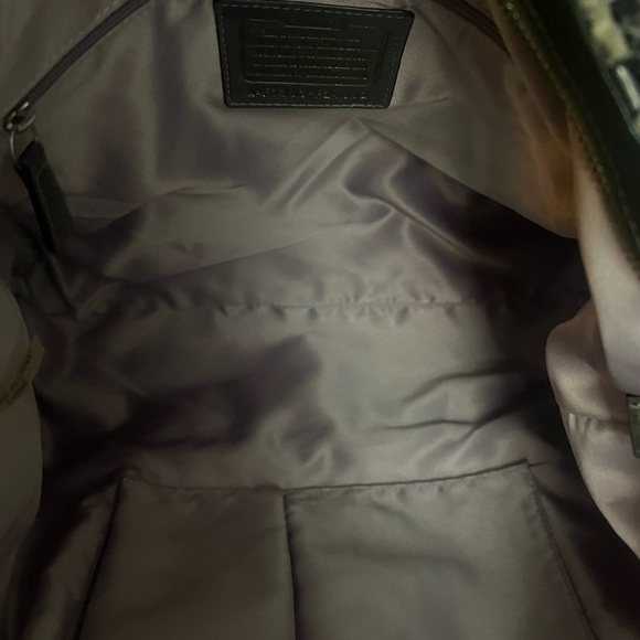 Coach Campbell Exotic Leather Large Satchel - Picture 9 of 14